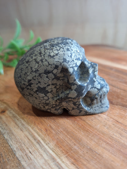 PYRITE SKULL