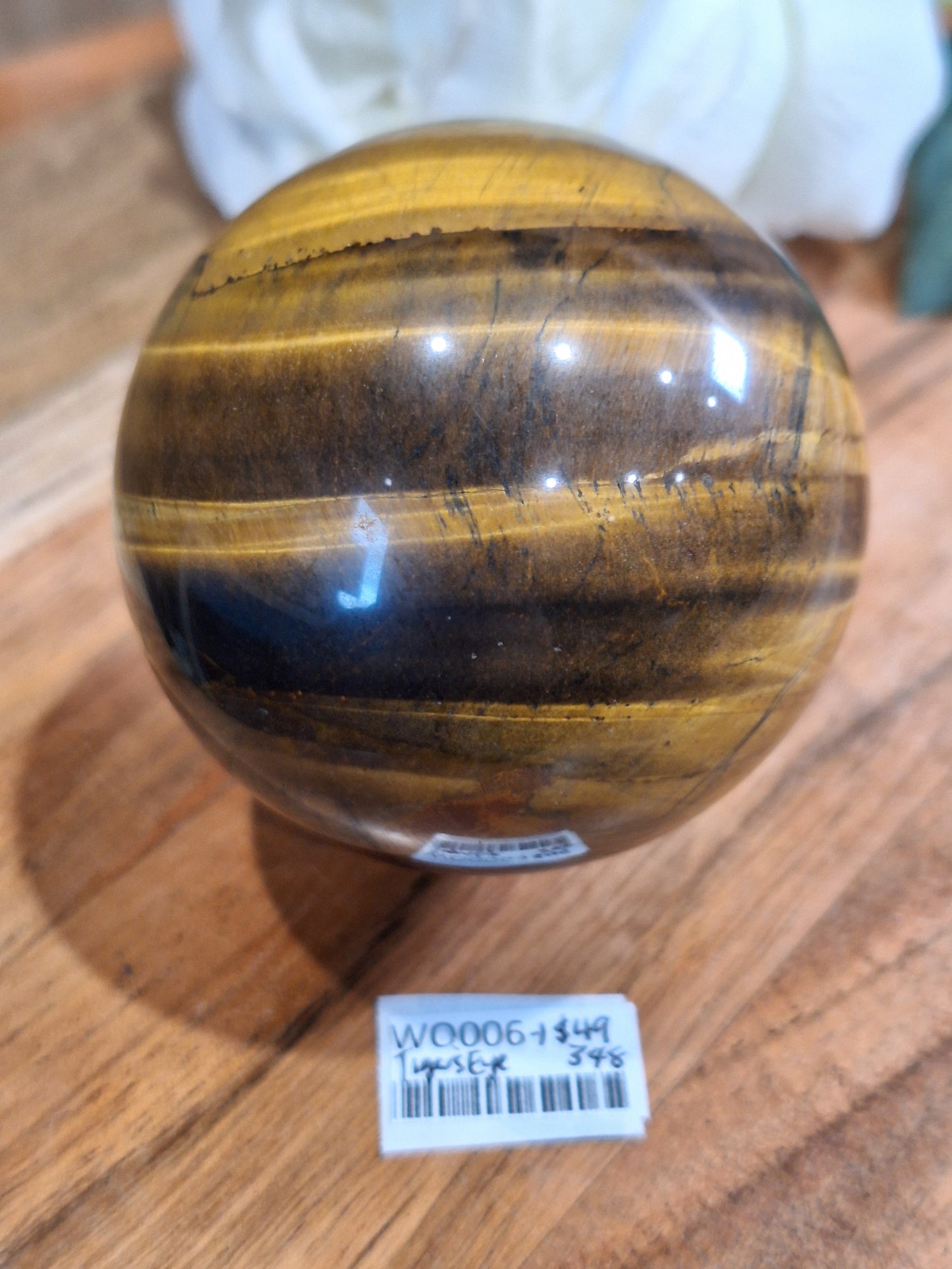 TIGERS EYE SPHERES (MEDIUM)
