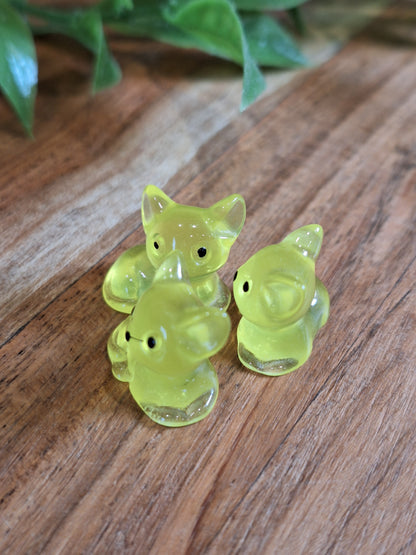 EVERYTHING THAT GLOWS IN THE DARK  (NON CRYSTAL LUMINOUS RESIN)