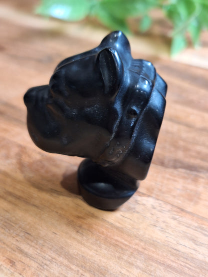 CRYSTAL DOG HEADS