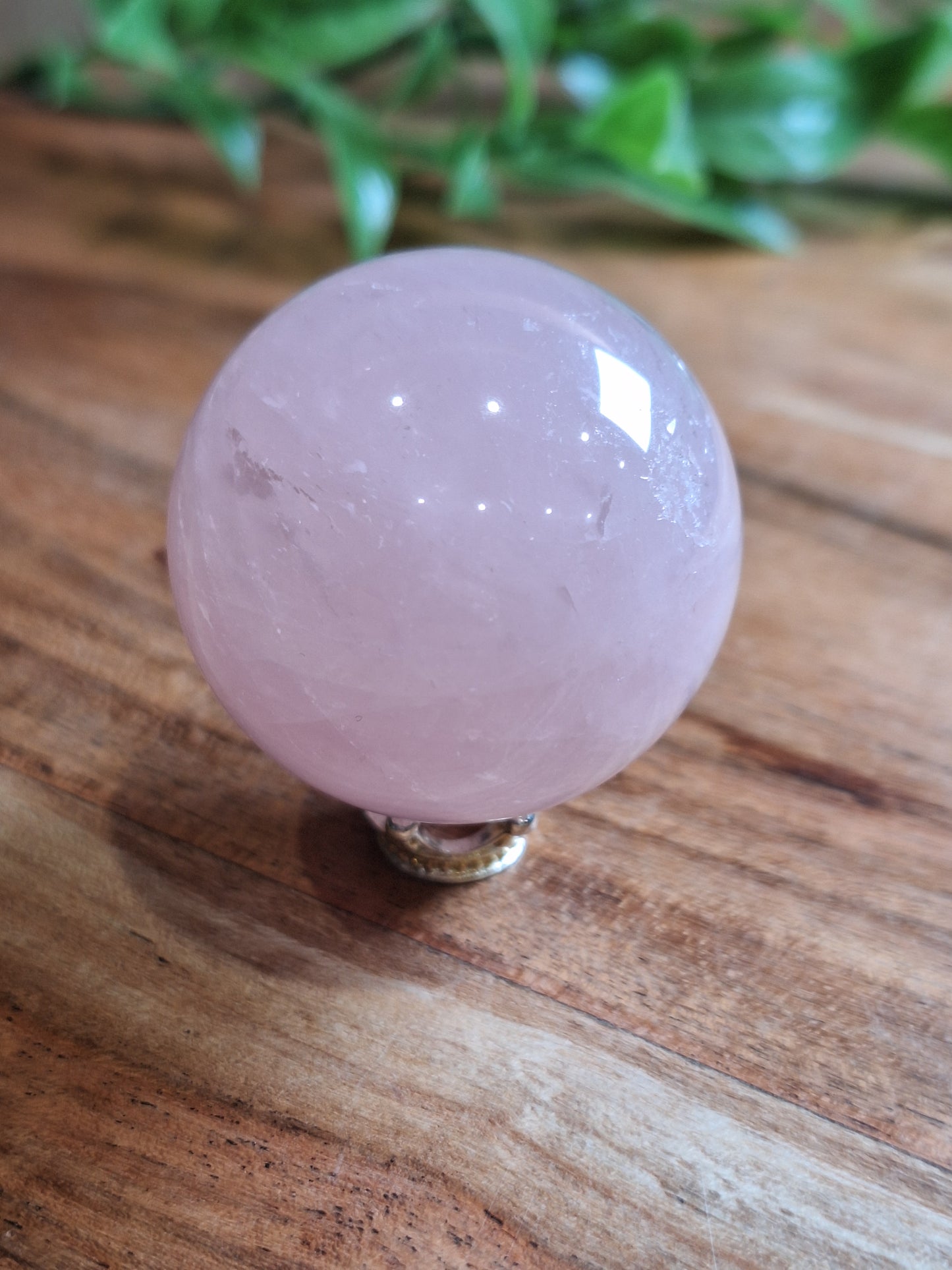 ROSE QUARTZ SPHERE