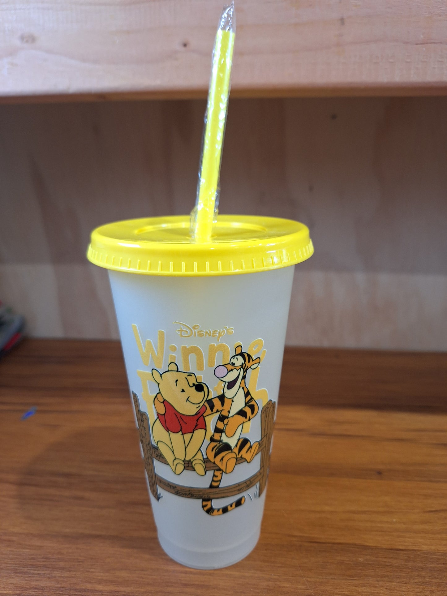 COLOUR CHANGING REUSABLE BPA FREE L CUP (24oz) WITH LID AND STRAW + SUBLIMATION WRAP