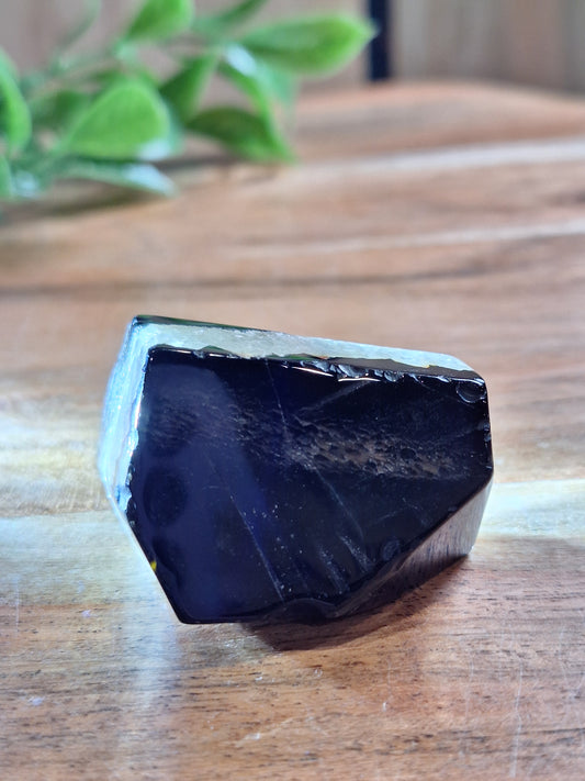 BLACK AGATE RAWS (ALL DIFFERENT SIZES)