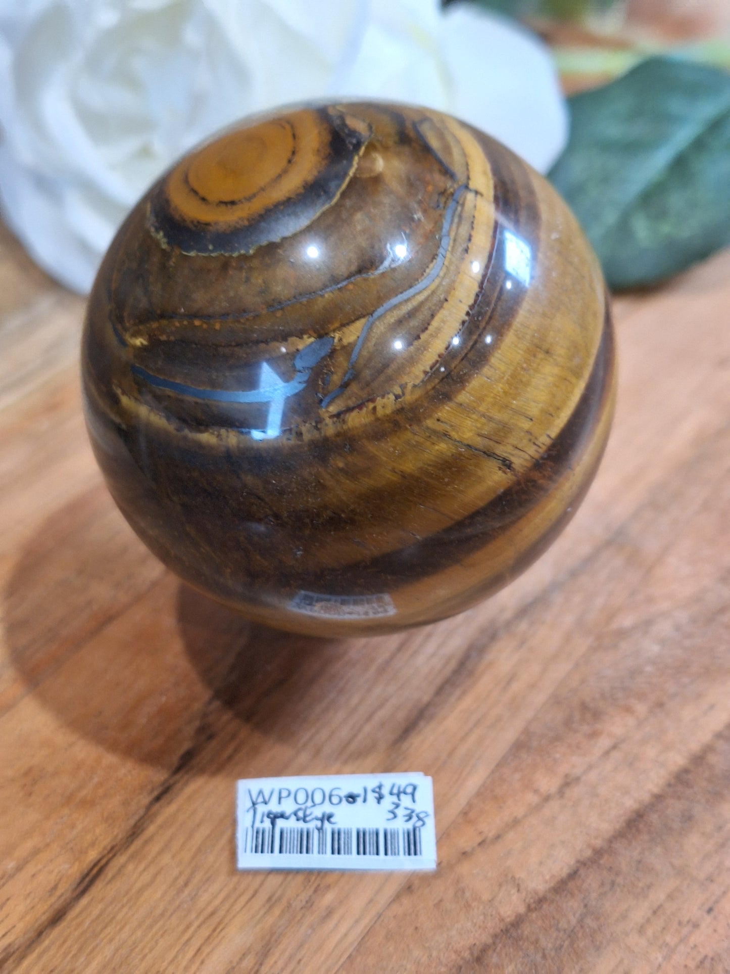 TIGERS EYE SPHERES (MEDIUM)