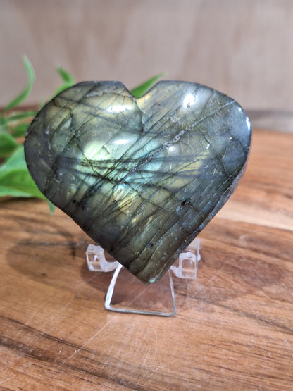 LABRADORITE HEART