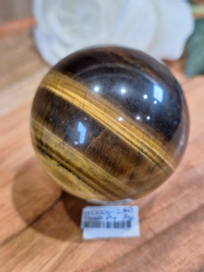 TIGERS EYE SPHERES (MEDIUM)