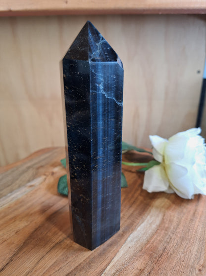 BLUE TIGERS EYE TOWERS