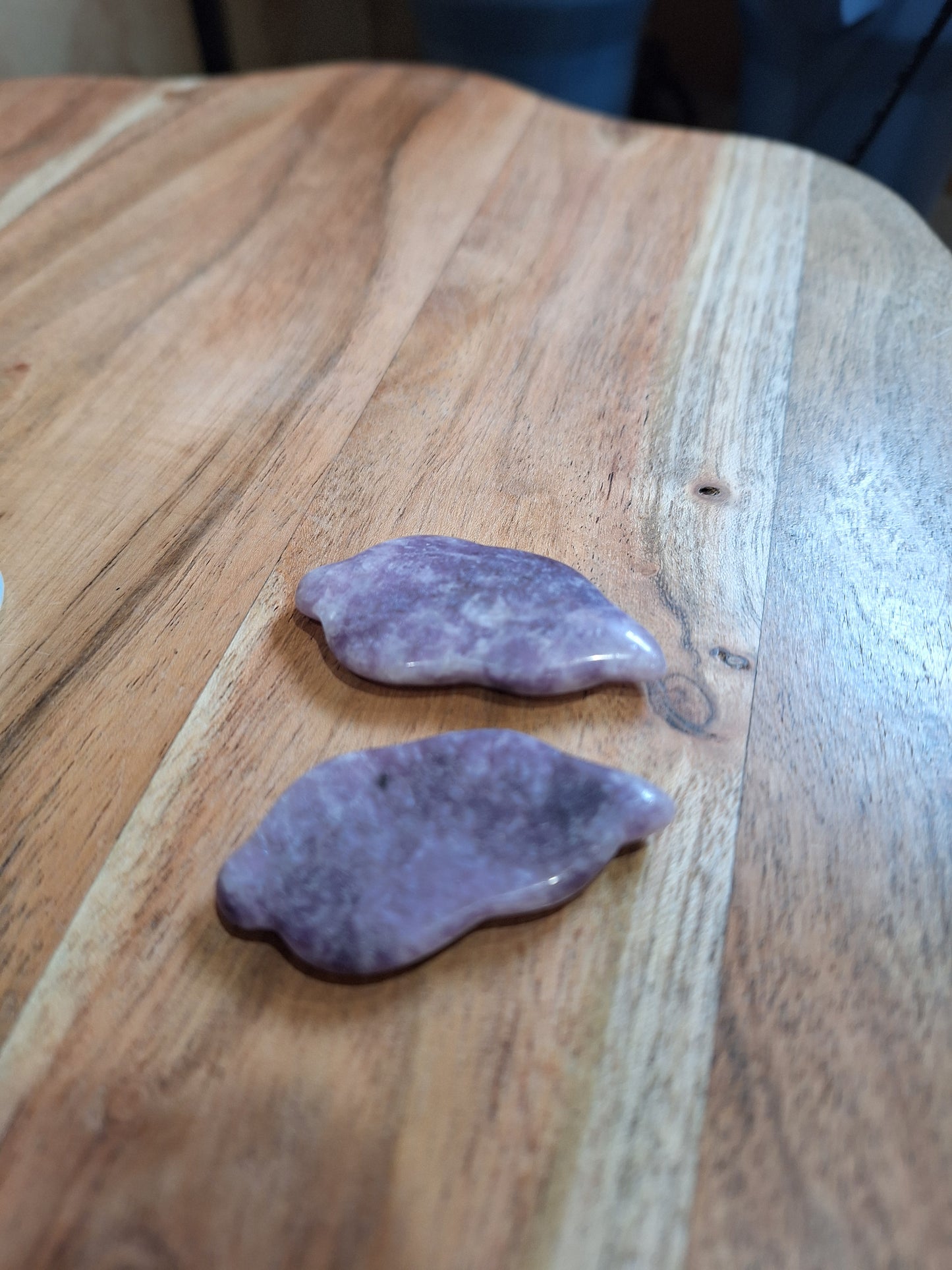 LEPIDOLITE & OPALITE LEAVES