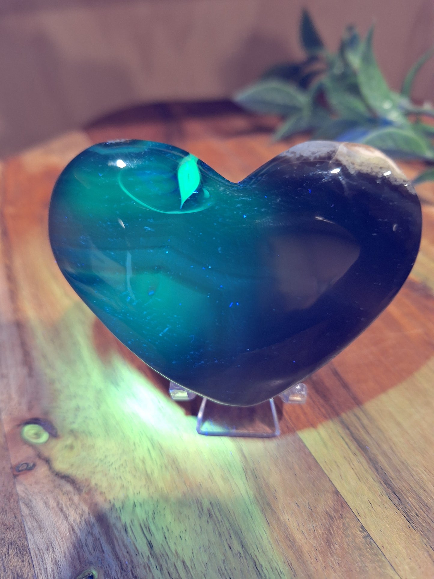 VOLCANO AGATE HEARTS