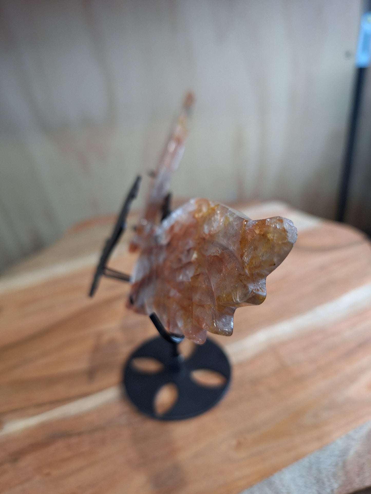 FIRE QUARTZ BIRD WINGS