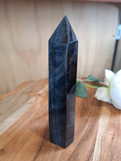 BLUE TIGERS EYE TOWERS