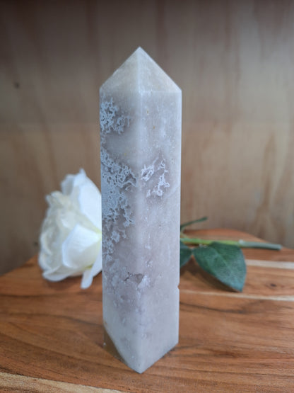 PINK AMETHYST TOWERS (LARGE)