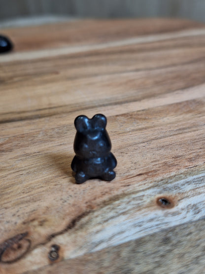SILVER & GOLD OBSIDIAN MINI CARVINGS