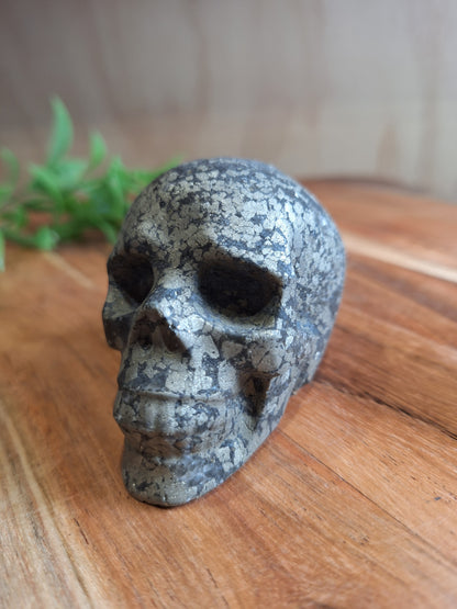 PYRITE SKULL