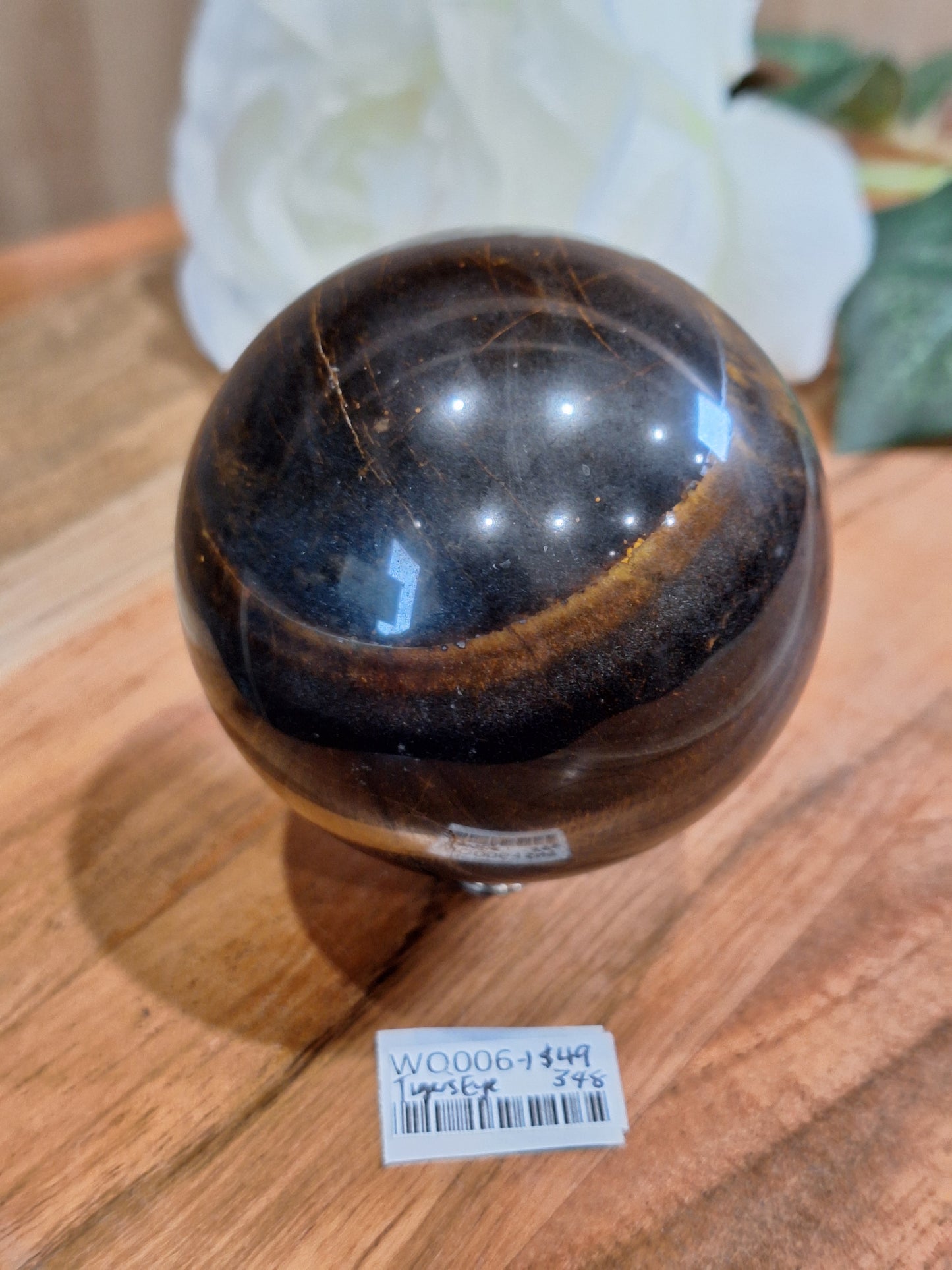 TIGERS EYE SPHERES (MEDIUM)
