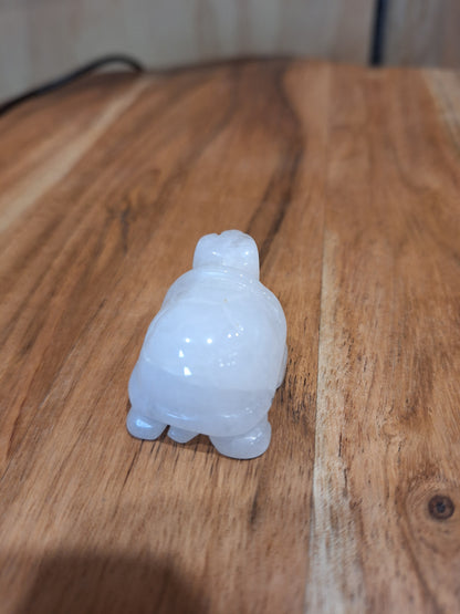 CLEAR QUARTZ TURTLE
