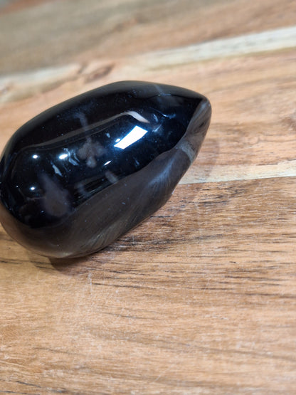 BLACK AGATE EGGS