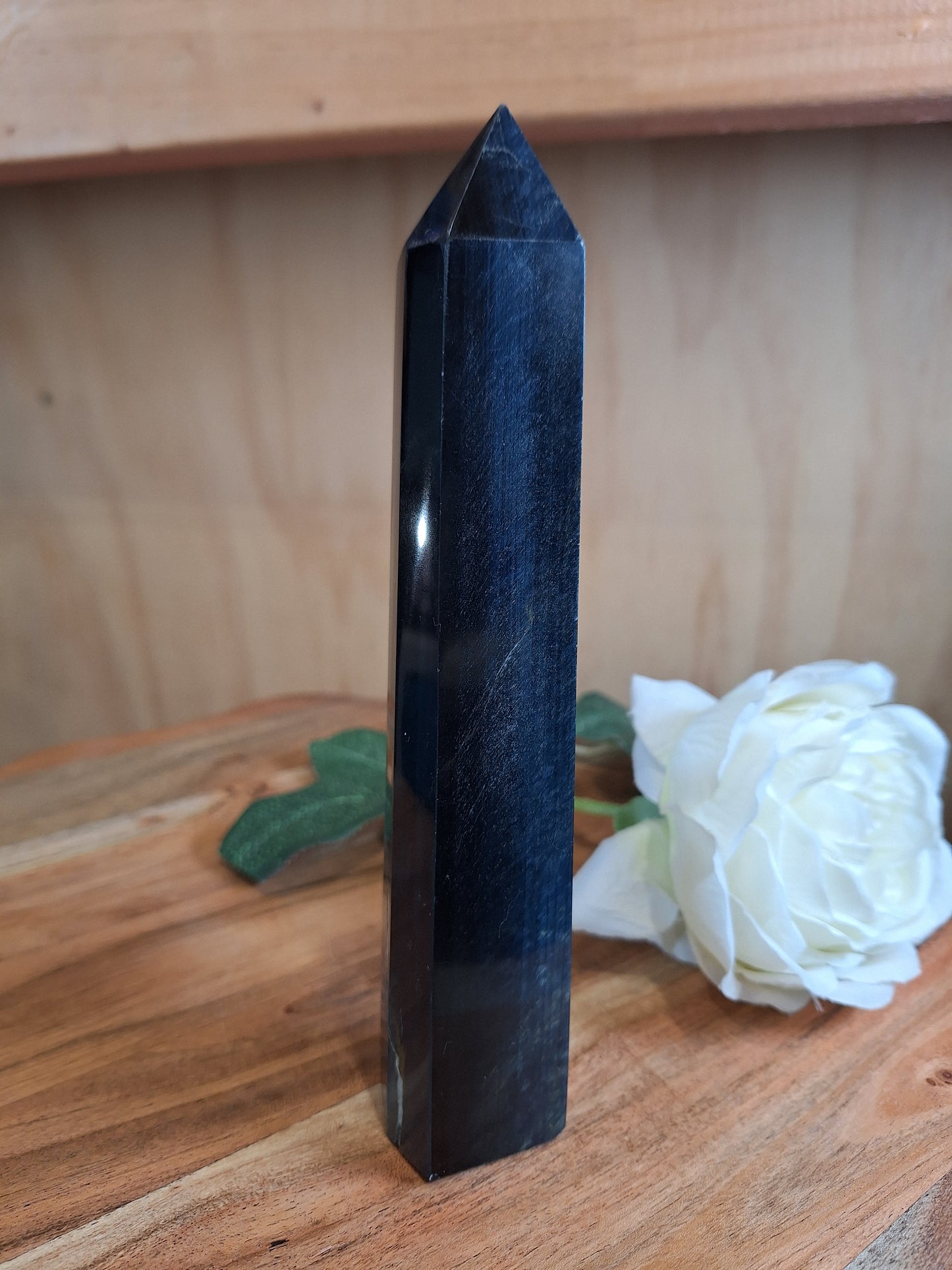 BLUE TIGERS EYE TOWERS
