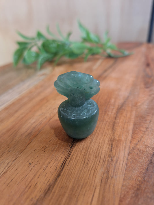 CRYSTAL FLOWER POTS