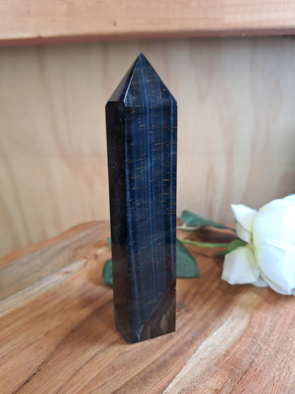 BLUE TIGERS EYE TOWERS