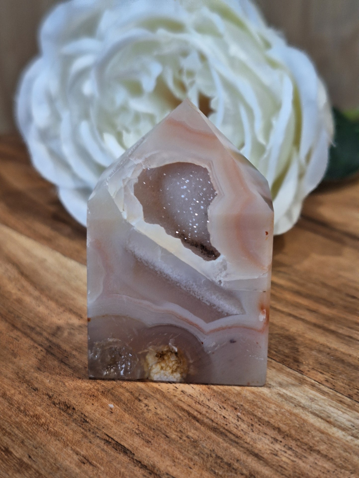FLOWER AGATE FREEFORM