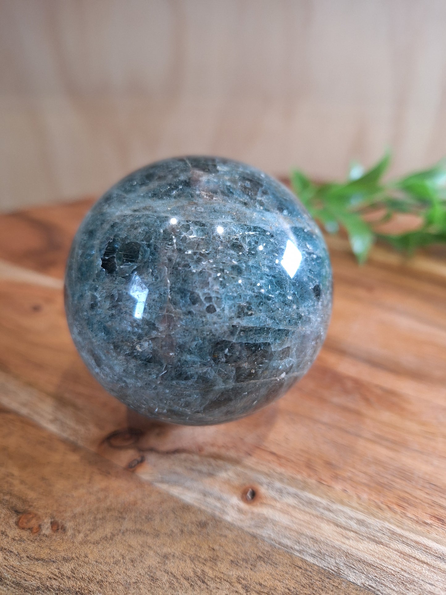 GREEN APATITE SPHERES