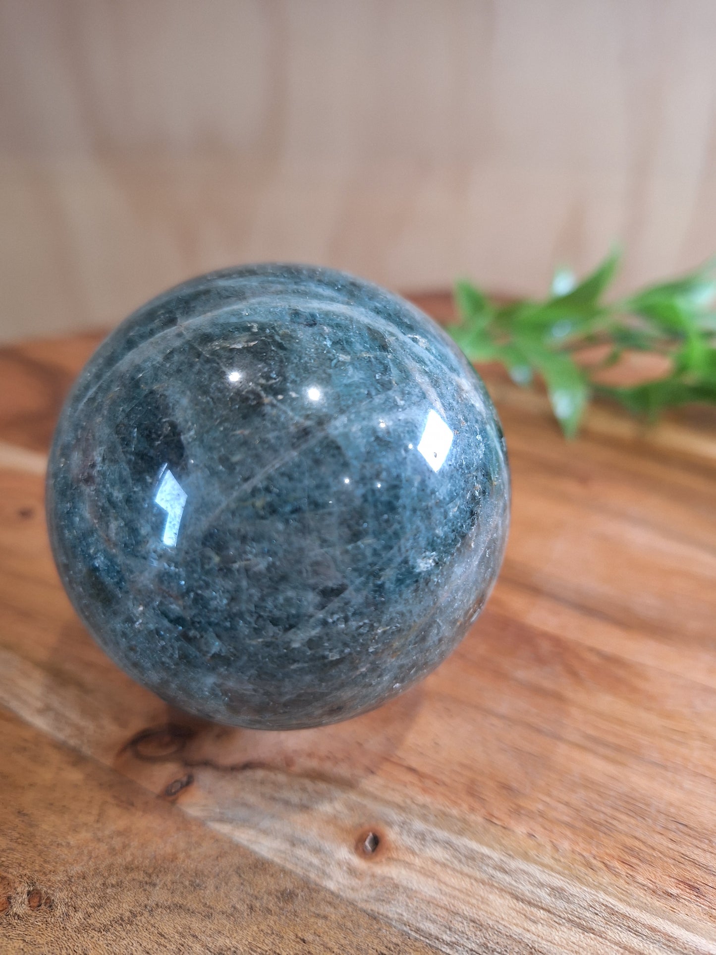 GREEN APATITE SPHERES