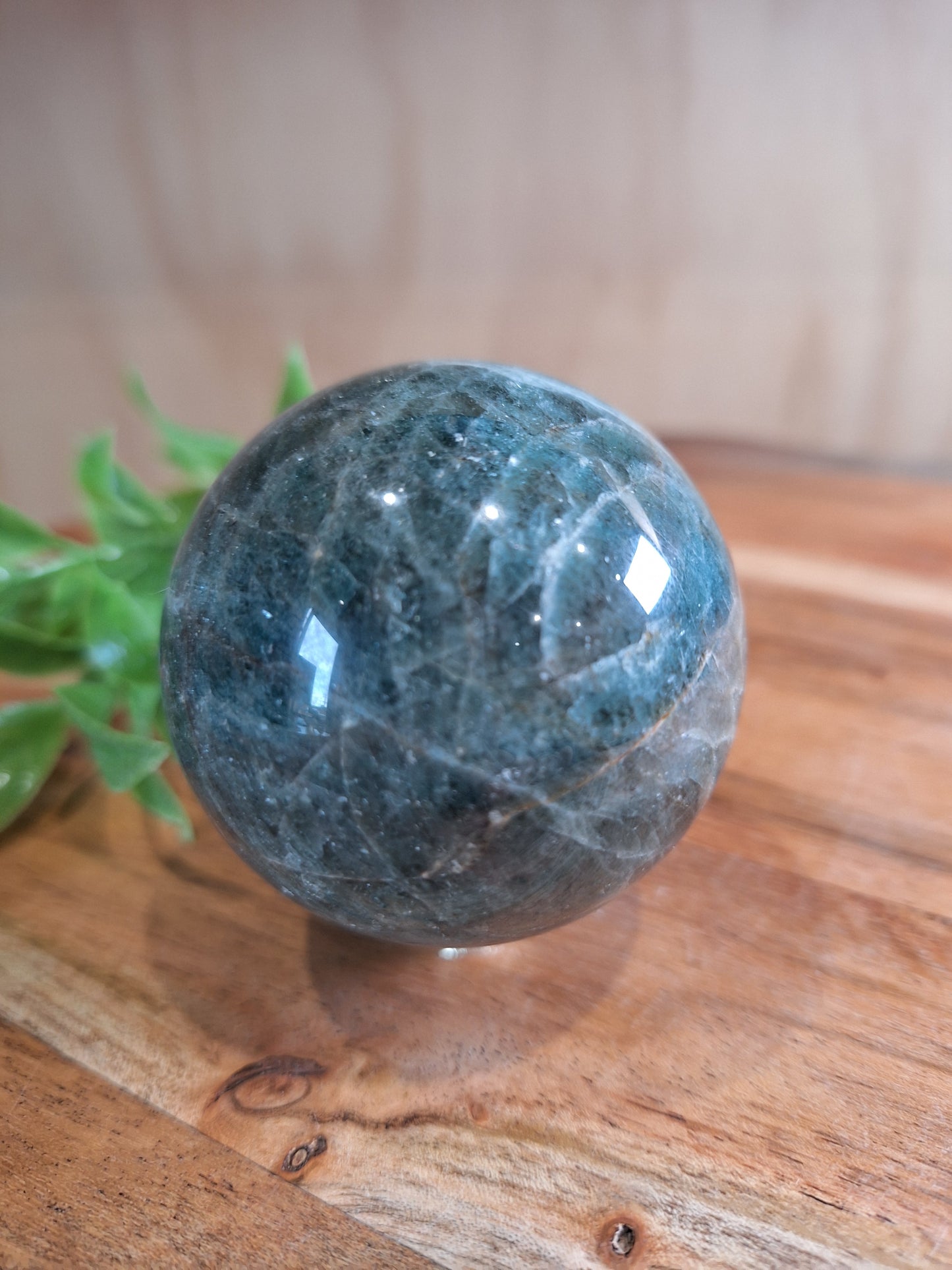 GREEN APATITE SPHERES