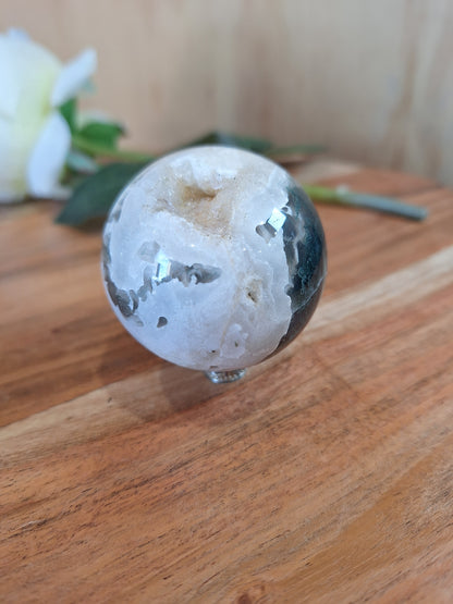 MOSS AGATE SPHERES