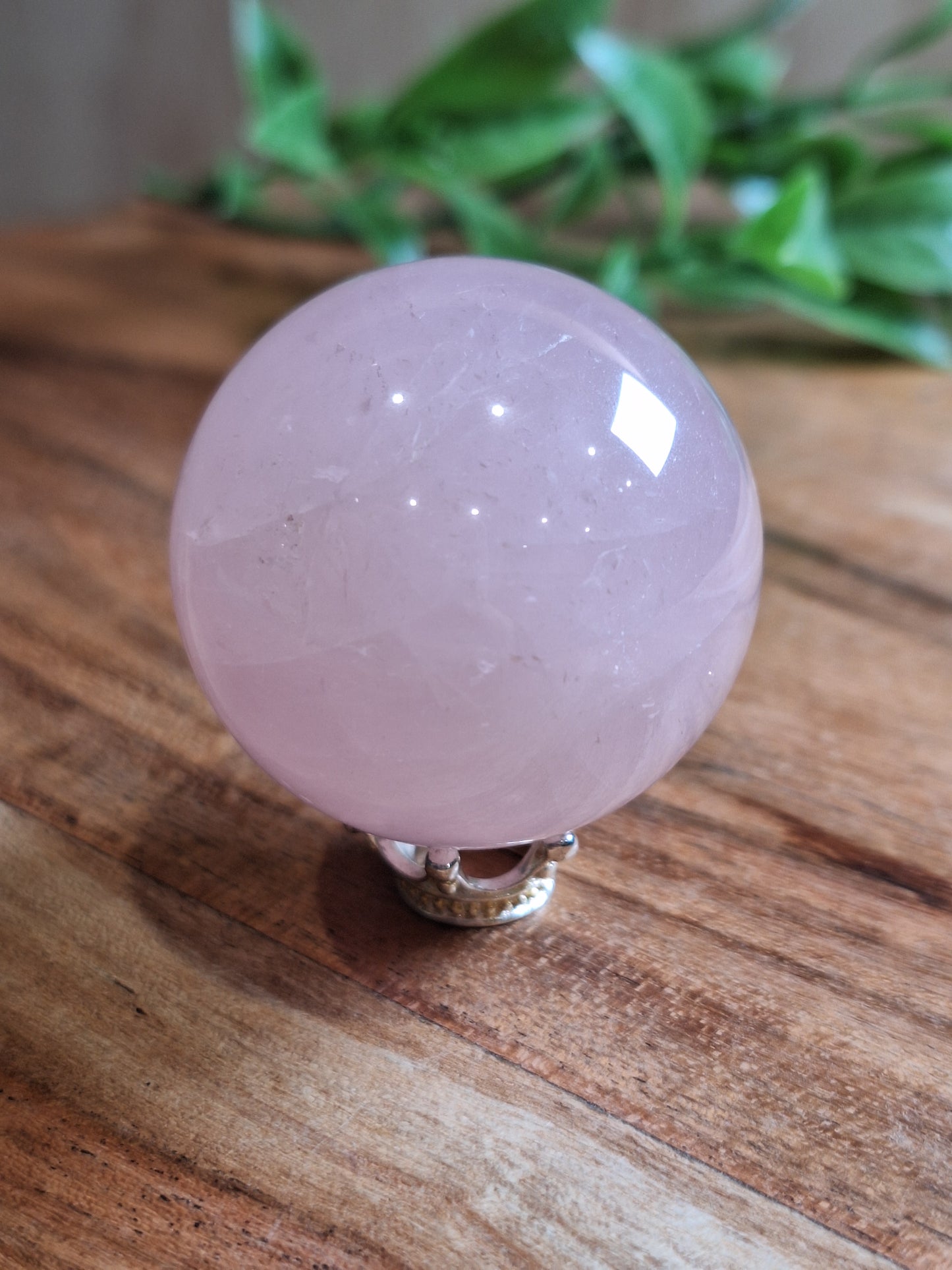 ROSE QUARTZ SPHERE