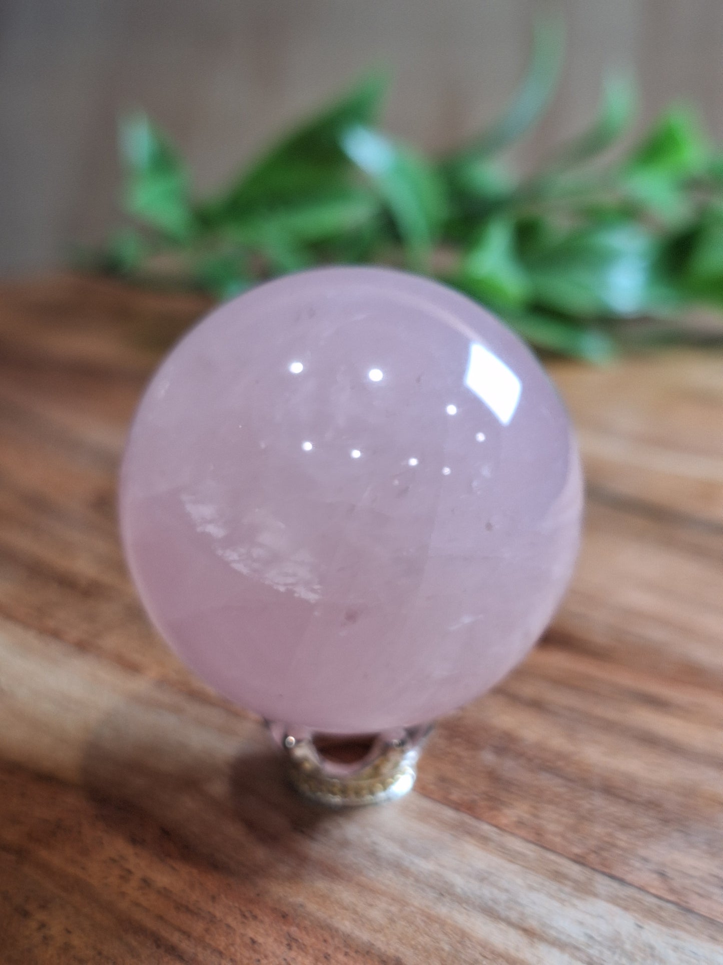 ROSE QUARTZ SPHERE