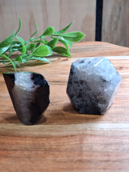 BLACK AGATE RAWS (ALL DIFFERENT SIZES)