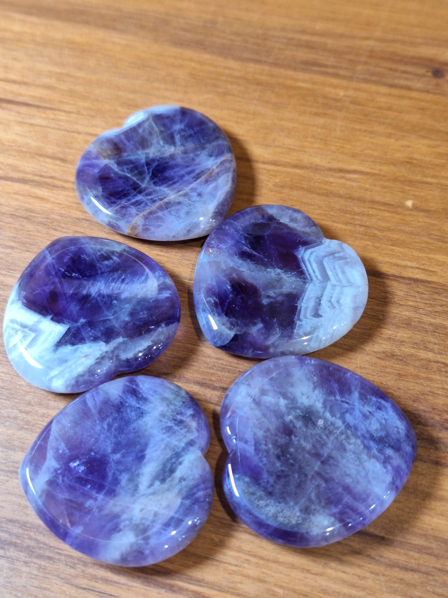 HEART SHAPED WORRY STONES