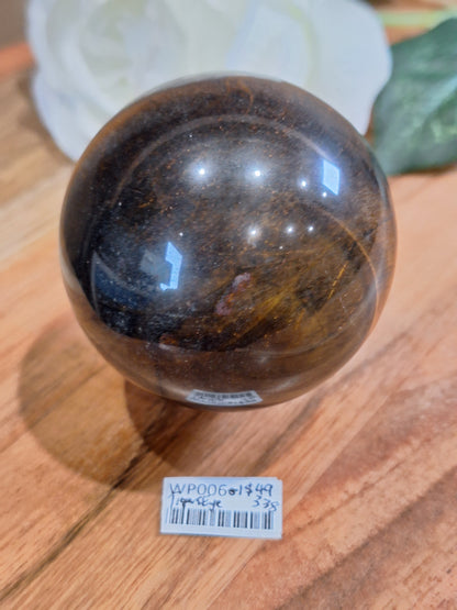 TIGERS EYE SPHERES (MEDIUM)