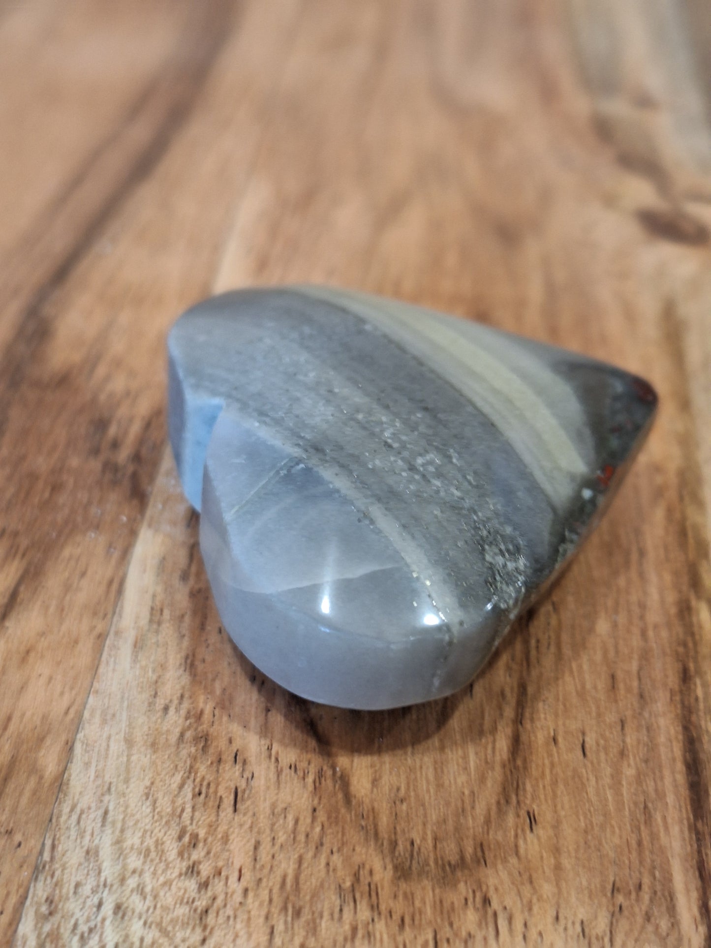 AFRICAN BLOODSTONE HEART (MEDIUM) REALLY UNIQUE