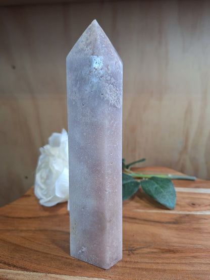 PINK AMETHYST TOWERS (LARGE)