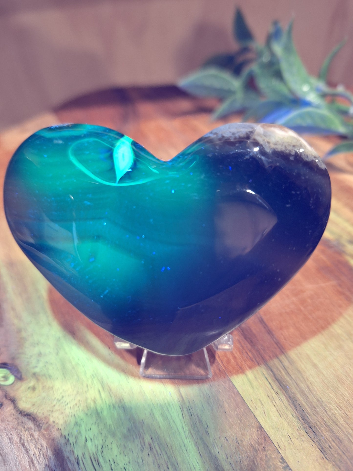 VOLCANO AGATE HEARTS