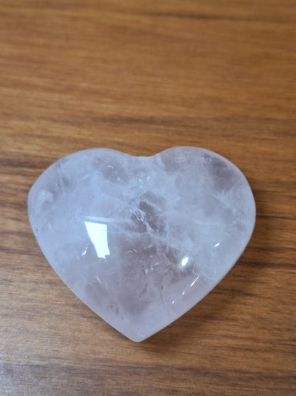 ROSE QUARTZ HEART