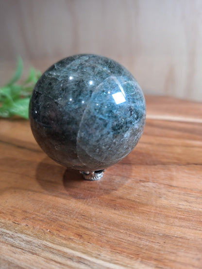 GREEN APATITE SPHERES