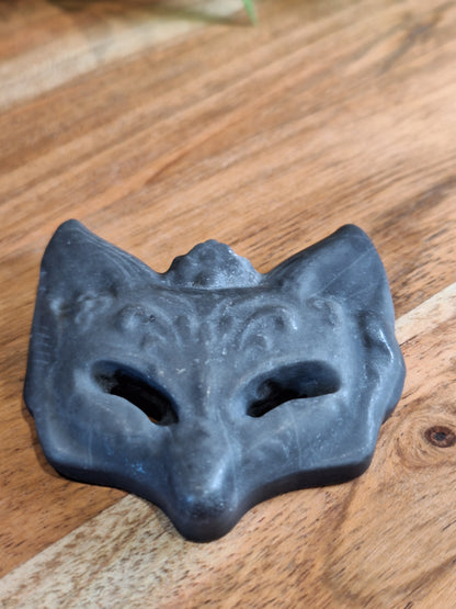 SHUNGITE FOX HEAD