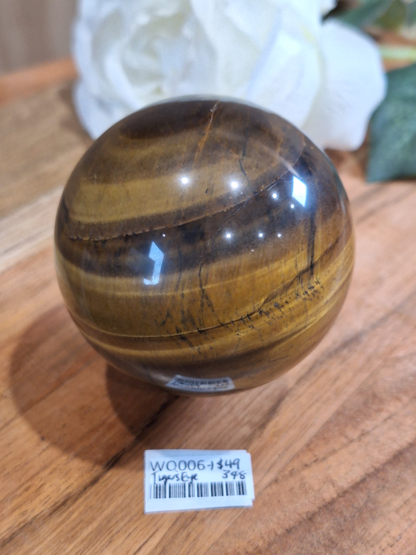 TIGERS EYE SPHERES (MEDIUM)