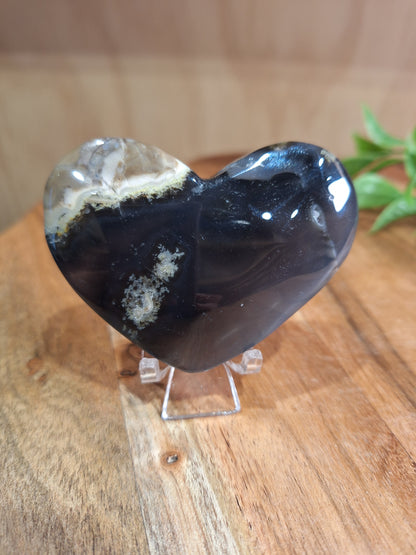 VOLCANO AGATE HEARTS