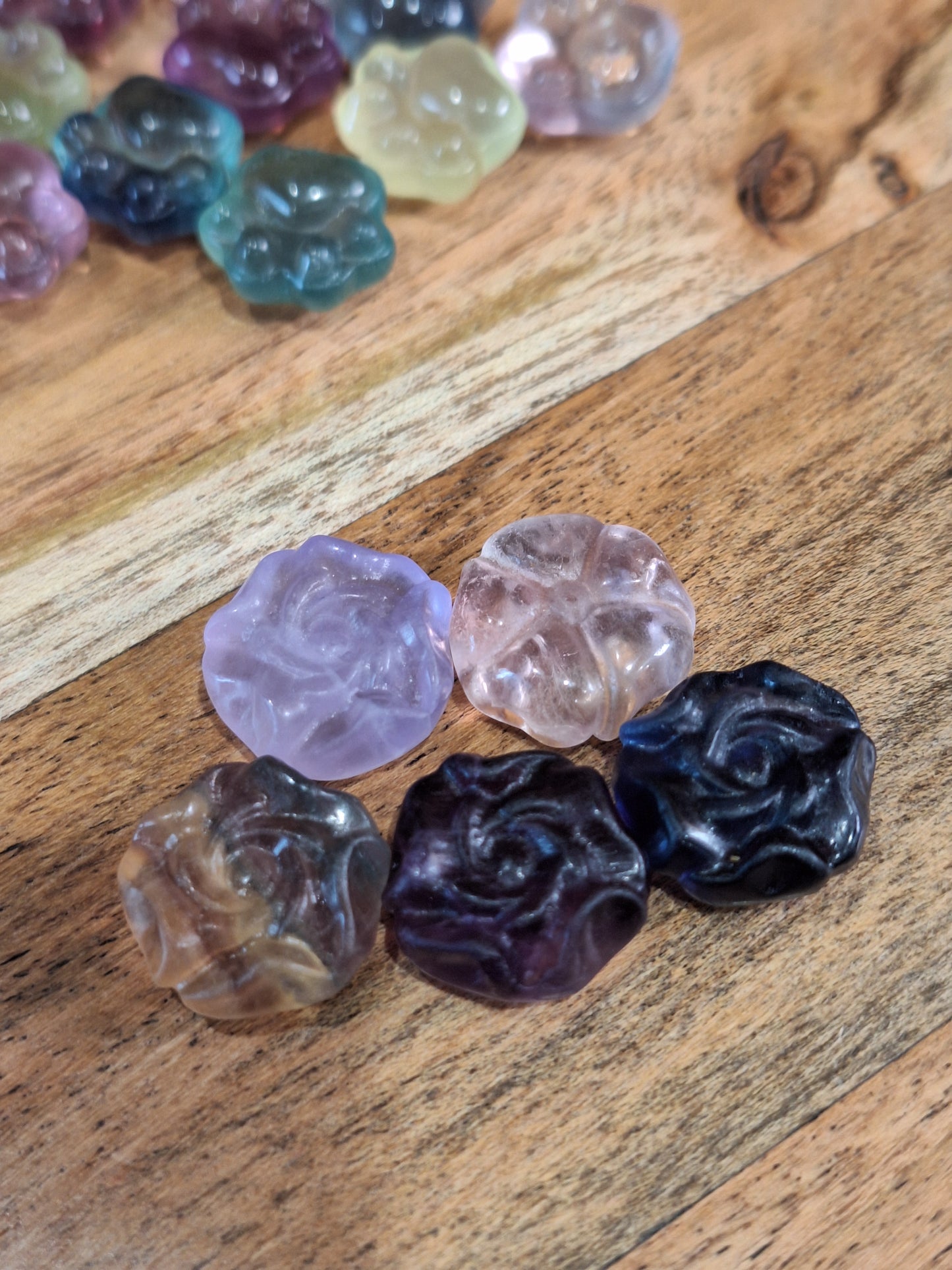 FLUORITE MINI CARVINGS