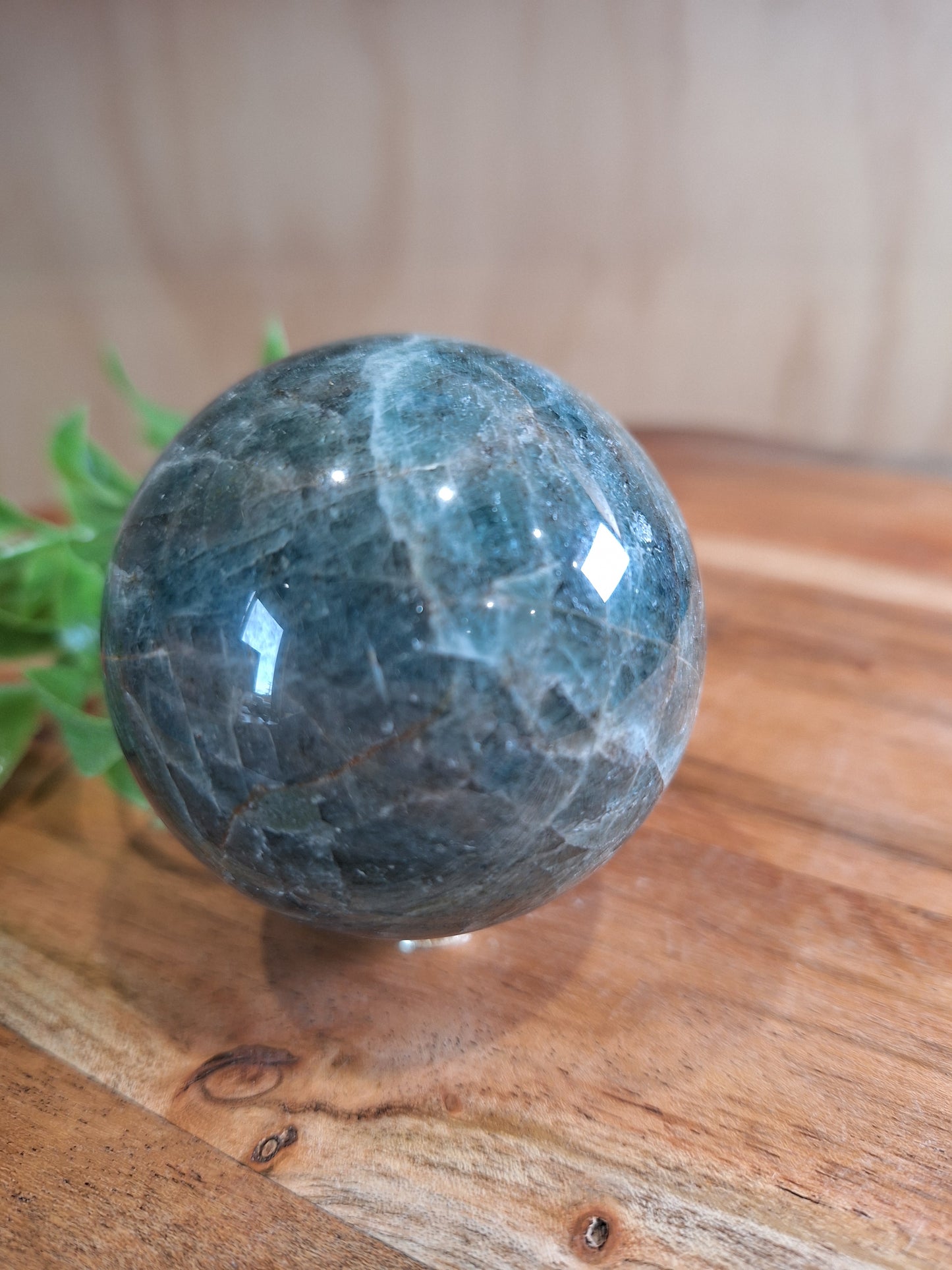 GREEN APATITE SPHERES