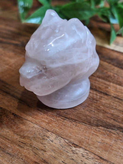 CRYSTAL DOG HEADS