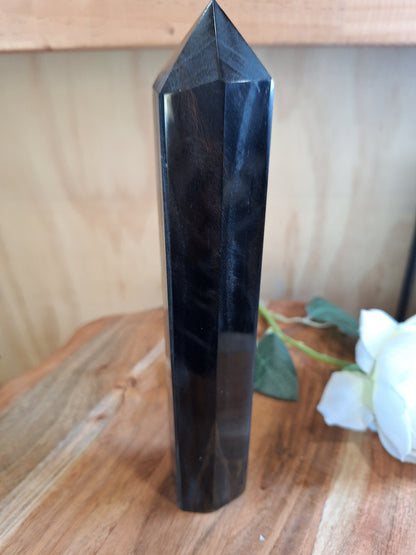 BLUE TIGERS EYE TOWERS