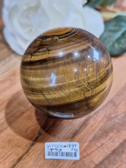 TIGERS EYE SPHERES (MEDIUM)