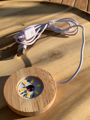 WOODEN LED LIGHT