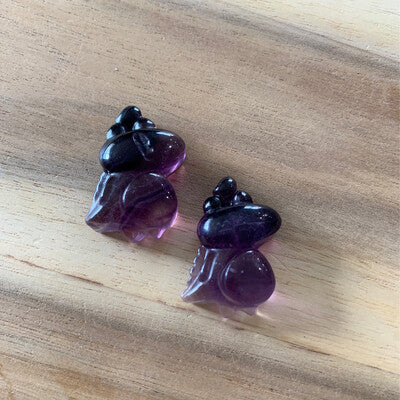 FLUORITE MINI CARVINGS