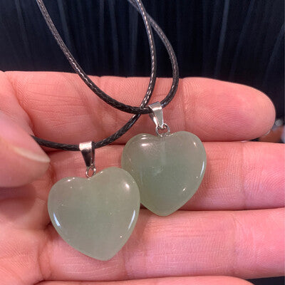 CRYSTAL HEART NECKLACES (VARIETY OF TYPES) $12